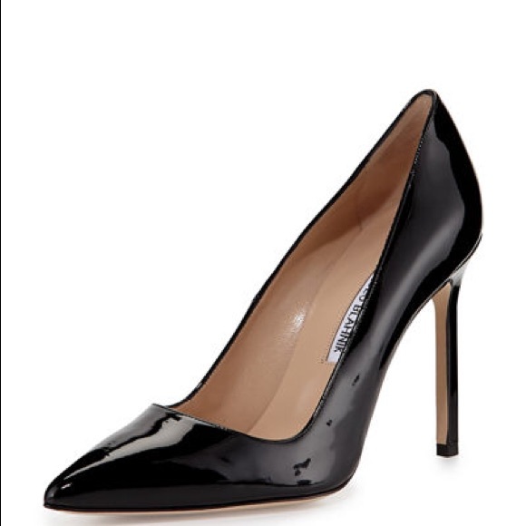 BB Patent 105mm Pointed-Toe Pump - Picture 1 of 6